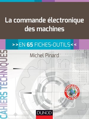 cover image of La commande électronique des machines